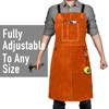 Leather Welding Work Apron - Heat Resistant & Flame Resistant