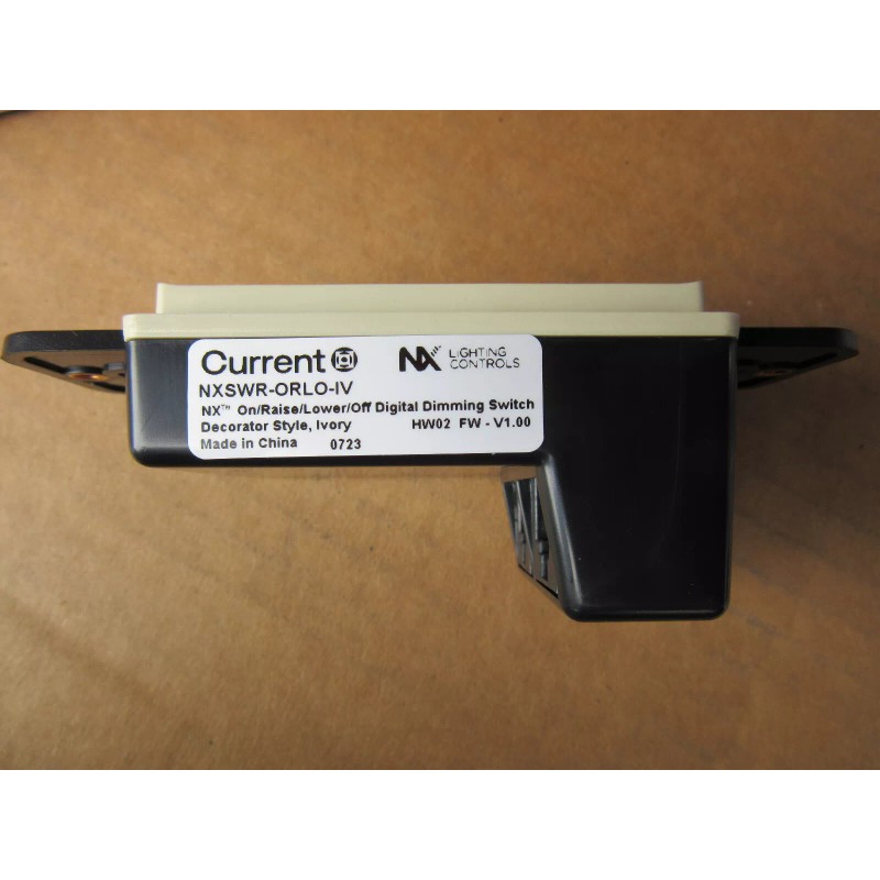 Lighting Controls NXSWR-ORLO-IV Digital Dimming Switch Ivory New in Box