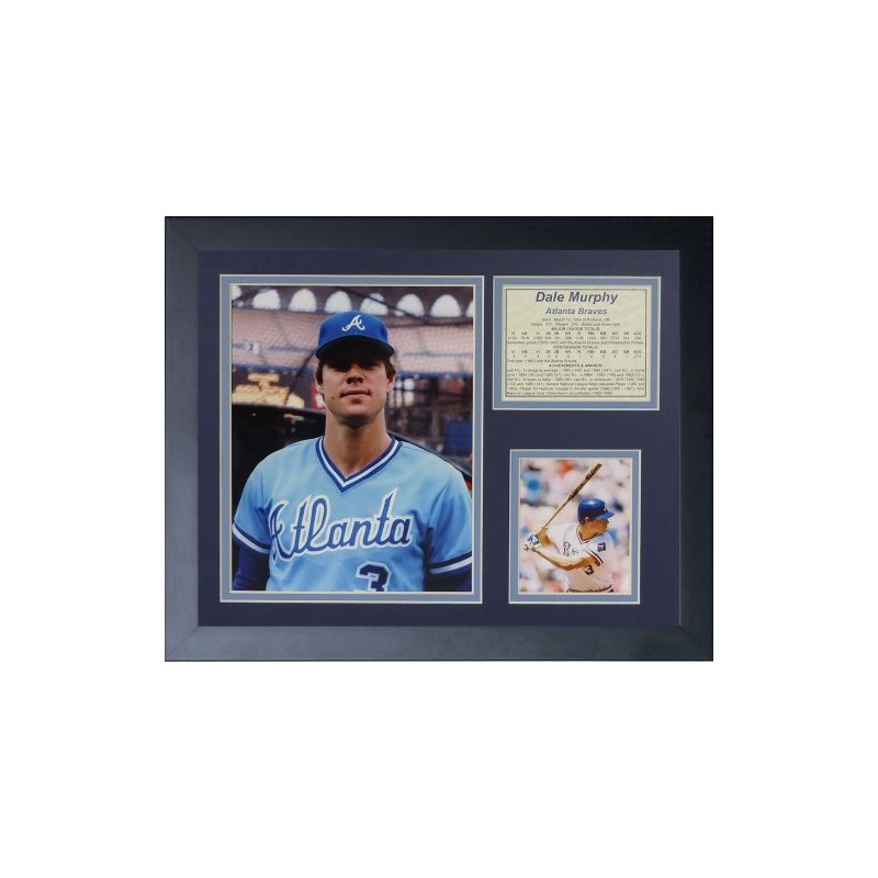 Legends Never Die "Dale Murphy Framed Photo Collage, 11 x