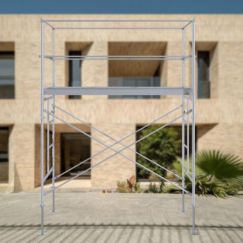 Noliven 4 Pack Screw Scaffolding Jack, 24" Adjustable Scaffold Leveling