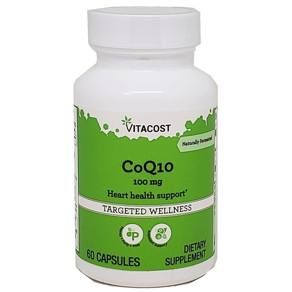 Vitacost CoQ10 -- 100 mg - 60 Capsules