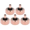 5pcs Professional Replacement Watch Crown Rose Gold Watch Crown Repairing