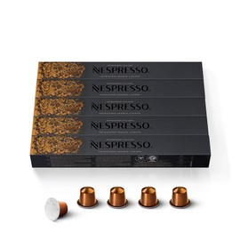 Nespresso Capsules Original Line, Livanto, Medium Roast Espresso Coffee, 50 Count Coffee Pods