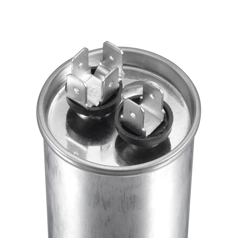 sourcing map Starting Capacitor Round CBB65 7.5uF 7.5mfd 450V AC