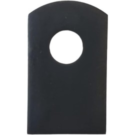 Generic Weld on Steel Tabs/Brackets - Short & Long - Pack of 50 (1"" x 1-1/2"" x 1/8"" SHORT), Unpainted