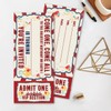 MQCLYSG Carnival Invitations 20 Pack All Circus Carnival Ticket Invitations