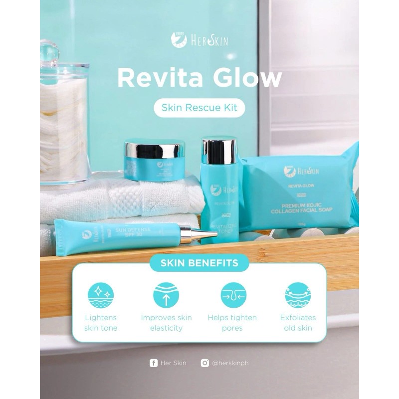 Her Skin Revita Glow Skin Rescue Rejuvenating Kit