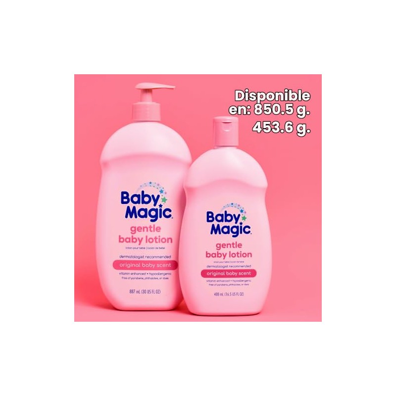 Baby Magic Baby Lotion, Camellia Oil & Marshmallow Root, 16.5oz