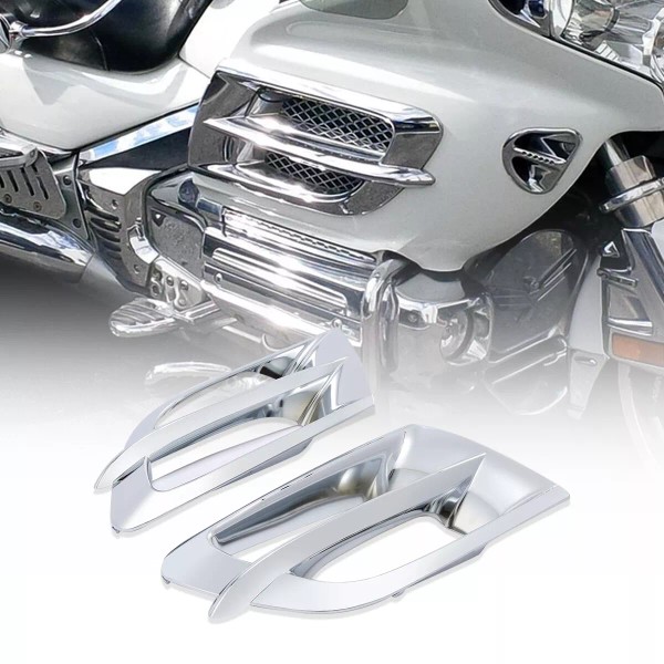 TCMT ABS Chrome Side Fairing Accent Grilles Fit For Honda