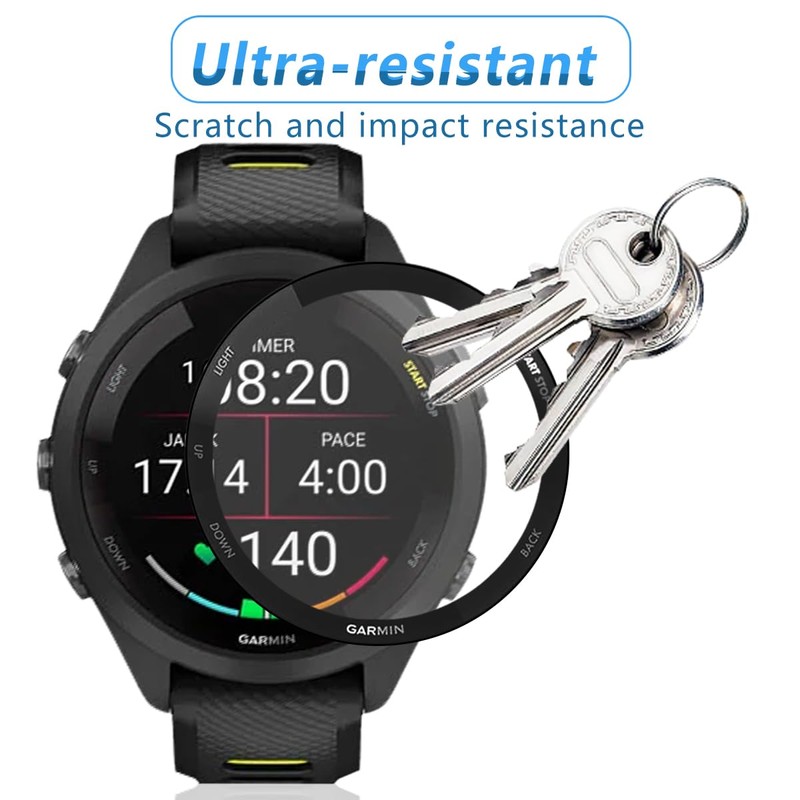 Rnnmeeko Pack of 3 Screen Protectors for Garmin Forerunner 265S,