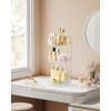 SONGMICS Makeup Organiser Rotating Cosmetic Organiser Round 3 Tier Cosmetic