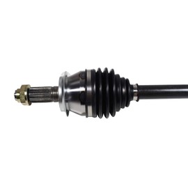 GSP NCV36568 CV Axle Shaft Assembly - Left Front (Driver Side), black/silver