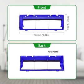 2 Pack Replacement Brush Guard Compatible with Eufy 11S, 15T, 30, 30C, 15C, 12, 25C, 35C, 11S Max, 15C Max, 30C Max, G20, G30, G30 Hybrid, G35, G40+, G40 Hybrid Robot Vacuums
