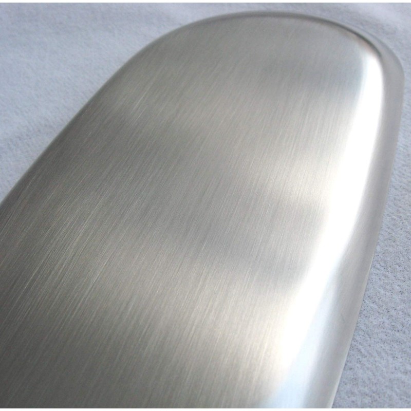 Nagao Tsubamesanjo Oval-Shaped Stainless Steel Tray, 7.0 inches (17.7 cm),