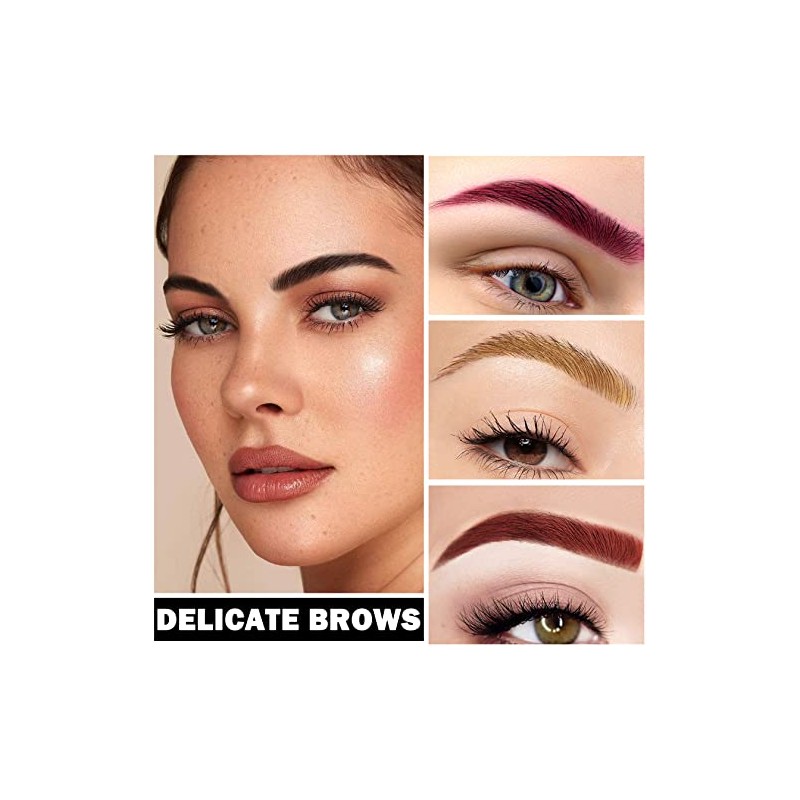 Pomada para Cejas Eyebrow Pomade Gel, Waterproof Long-Lasting, Green