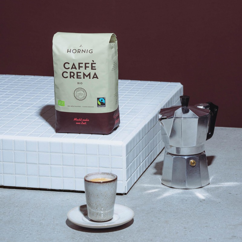 J. Hornig Caffè Crema Espresso Beans, Caffè Crema Bio, Organic