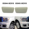 GXARTS 2Pcs Left and Right Grey Headlight Washer Spray Nozzle