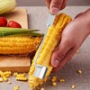 Corn Shucker | 2 Pack Stainless Steel Corn Cob Scraper,Peeling