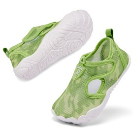 Racqua Aqua Outdoor Lightweight Wet Shoes Baby Slip-On Fast Dry Girls Pool Swimming Toddler Indoor Boys Beach Sea Water Breathable Shoes Green 8