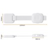 Loopunk Fall Prevention, Fixed Lock, No Holes, Adjustable Length Set,