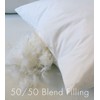 15x19 Luxury Hypoallergenic 50/50 Fluffy Feather Poly Mix Rectangular Pillow