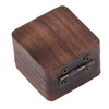 Guitar Picks Box Portable Multifunctional Wooden Guitar Picks Case Storage