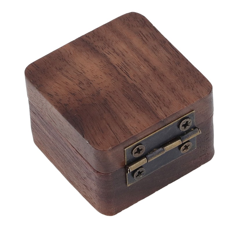 Guitar Picks Box Portable Multifunctional Wooden Guitar Picks Case Storage