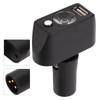 Electric Wheelchair Light 3 Pin XLR Head USB Charging Adjustable
