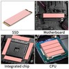 4 Pack 120x20mm 15W Thermal Pads GPU 1mm 1.5mm NVME
