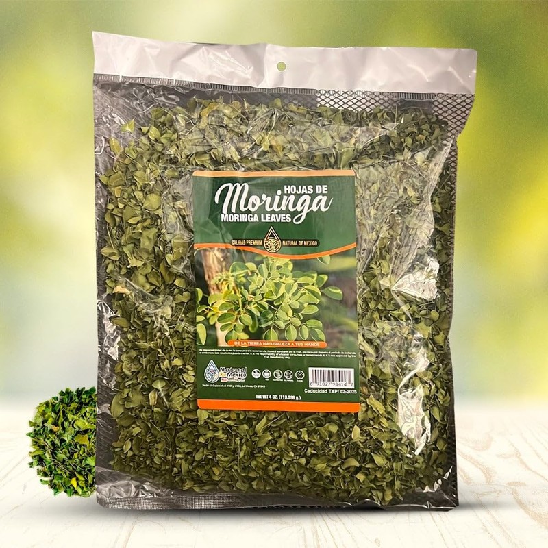 Natural de Mexico Hojas de Moringa 4 onzas Te Tea