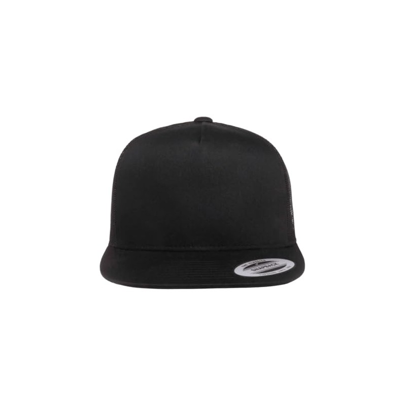 Flexfit Mens Flat Black