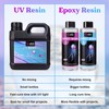LET'S RESIN UV Resin, Upgraded 1,000g Crystal Clear UV Resin