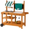 ROBUD Outdoor Mud Kitchen Set for Kids, Wooden Pretend Play