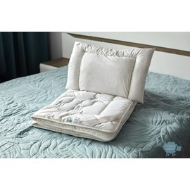 Merino Wool PURE WOOL DUVET NATURAL BEDDING 10,5 TOG 500GSM DUVET (100 x 140 cm)