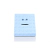 Face Bank Blue Dots Design Munching Money Box