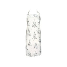 GreenGate Lucie Xmas Apron White 90 x 70 cm, White