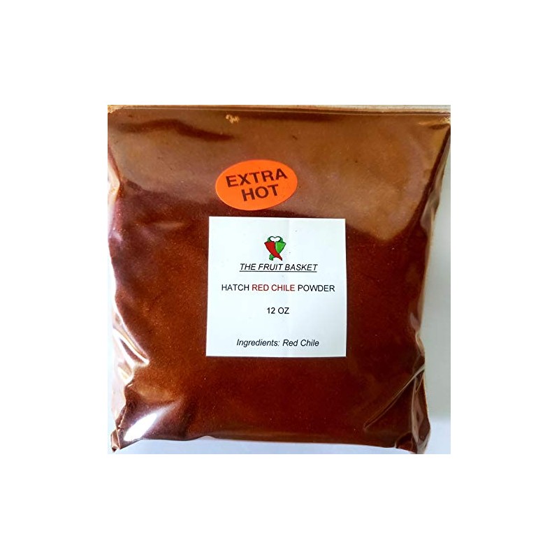 New Mexico Hatch Red Chile Powder (Extra Hot), 12 oz