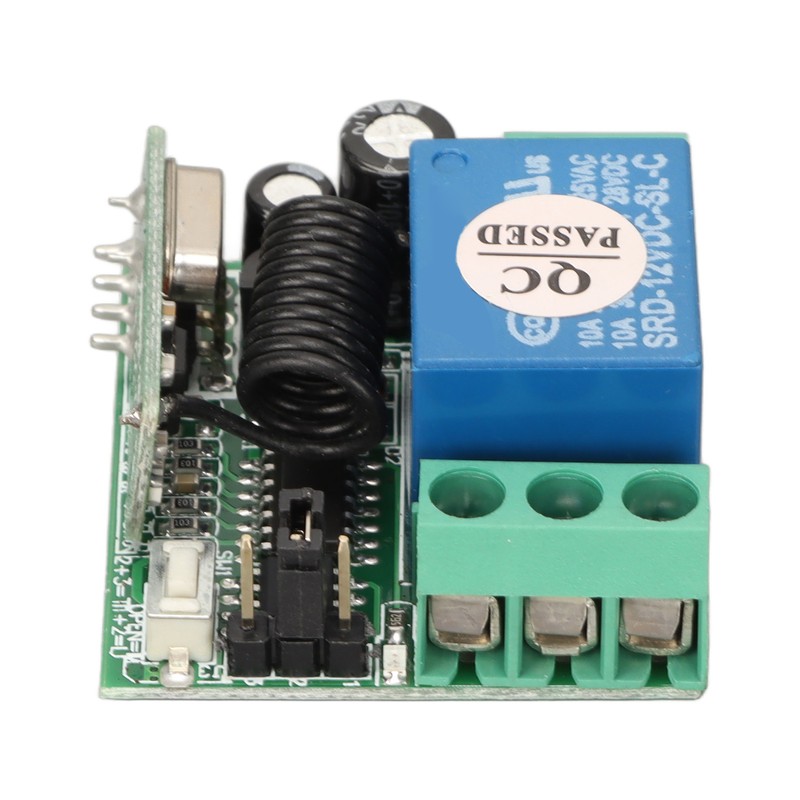 Remote Control Relay Switch 12V Single Way Wireless Remote Control