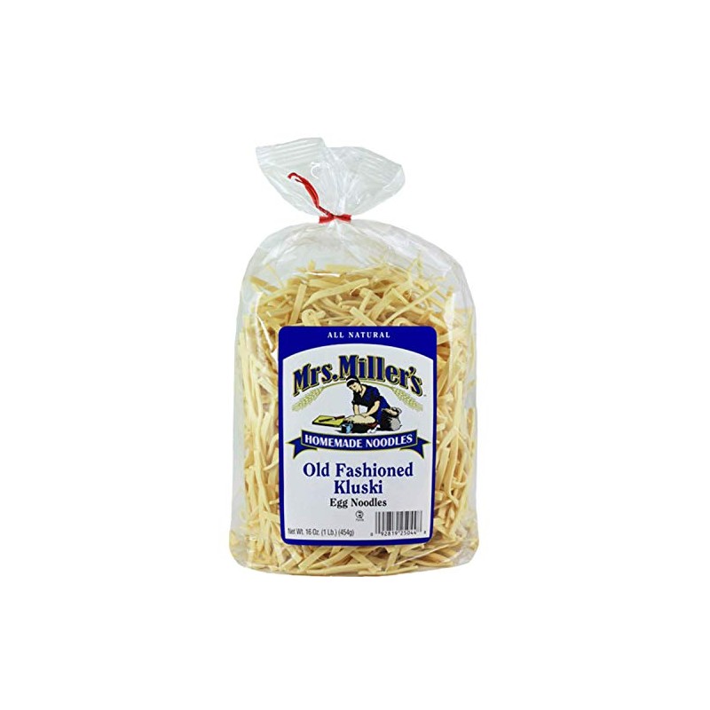 Mrs Miller Kluski Noodles, 16-Ounce Bags (Pack of 3)