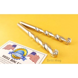 Drill Hog 1/4" Masonry Bit 1/4" CARBIDE Tip Masonary Concrete Drill Bit Lifetime Warranty