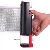 Portable Ping Pong Set Table Tennis Retractable Net For Any