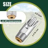 FLKQC 20 Pack Pig Water Nipple, 1/2" NPT Stainless Steel