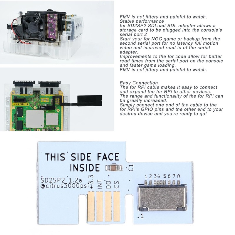 for RPi Picoboot FPC Flex Ribbon Cable with SD2SP2 SDLoad