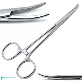 PREMIUM INSTRUMENTS Mosquito Forceps Locking Hemostat Pliers Surgical Dental Curved Insrruments