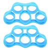 2pcs Silicone Finger Exerciser Improve Finger Dexterity High Flexibility Hand