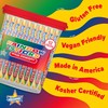 Atkinson's Rainbow Twist Sticks - Cherry Flavored Rainbow Candy Sticks