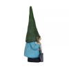 Hi-Line Gift Ltd. 16in Garden Gnome Statue Holding Shovel Resin