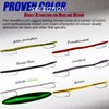 VMSIXVM Fishing Lures Bass Lures, Weedless Pre Rigged Bionic Sinking