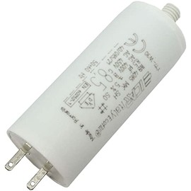 Starting Capacitor Motor Capacitor 8.5µF 450V 30x71mm Plug 2.8x0.8mm ICAR 8.5uF