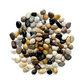 Rocks for Plants 5 Lbs, 0.8-1.5 Inch High Polished Pebbels, Decorative Stones for Garden Landscaping, Smooth Gravel Filler for Outdoor Plants, Succulents, Fish Tank and Vases